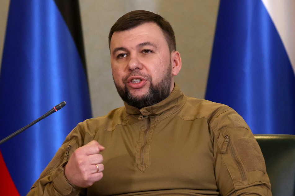 Denis Puschilin, der Chef der selbst ernannten Volksrepublik Donezk.