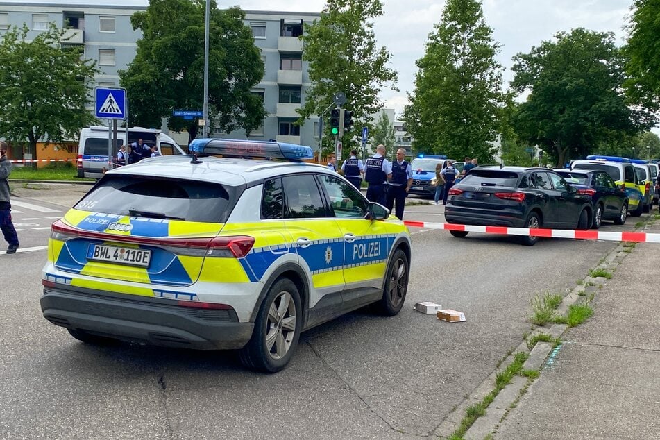 Die Polizei rückte im Großeinsatz aus.