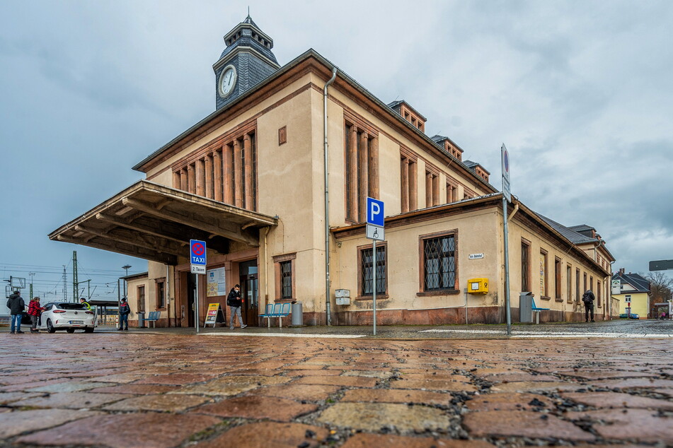 Soll mit "wenig" Geld attraktiver werden: der Bahnhof Glauchau.