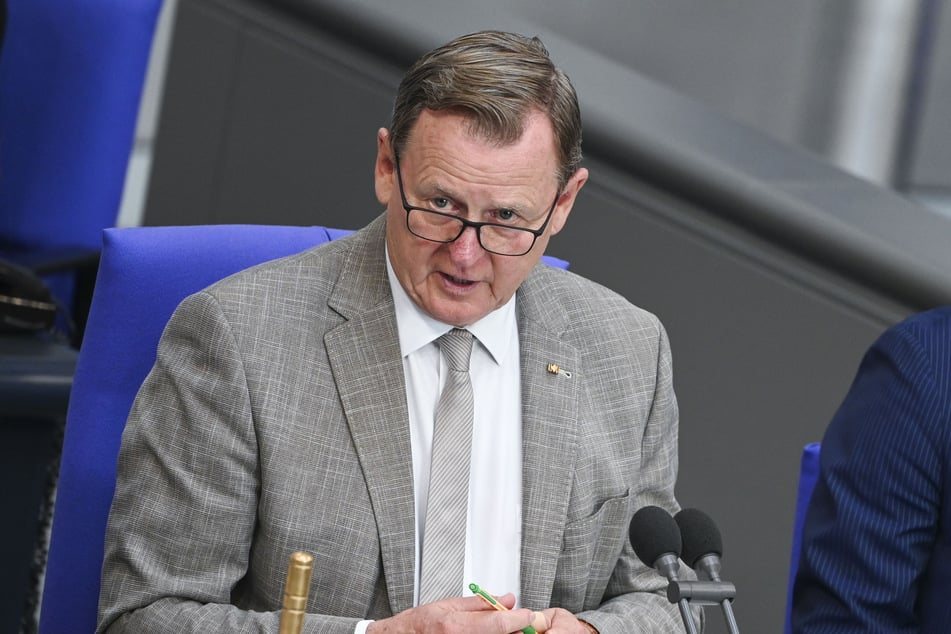 Der Linken-Politiker Bodo Ramelow (69) fordert eine Abstimmung über das Grundgesetz. (Archivbild)