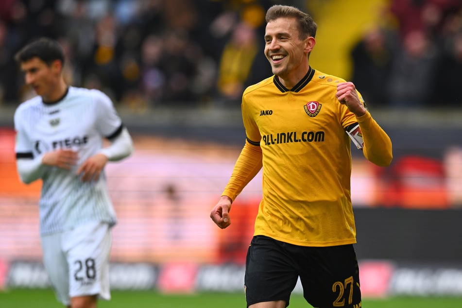 Niklas Hauptmann ging bei Dynamo voran – und die meisten Kilometer.