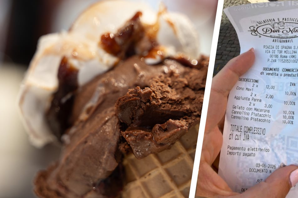 Touristen wollen zwei Eis zum Mitnehmen und bekommen unverschämte Rechnung