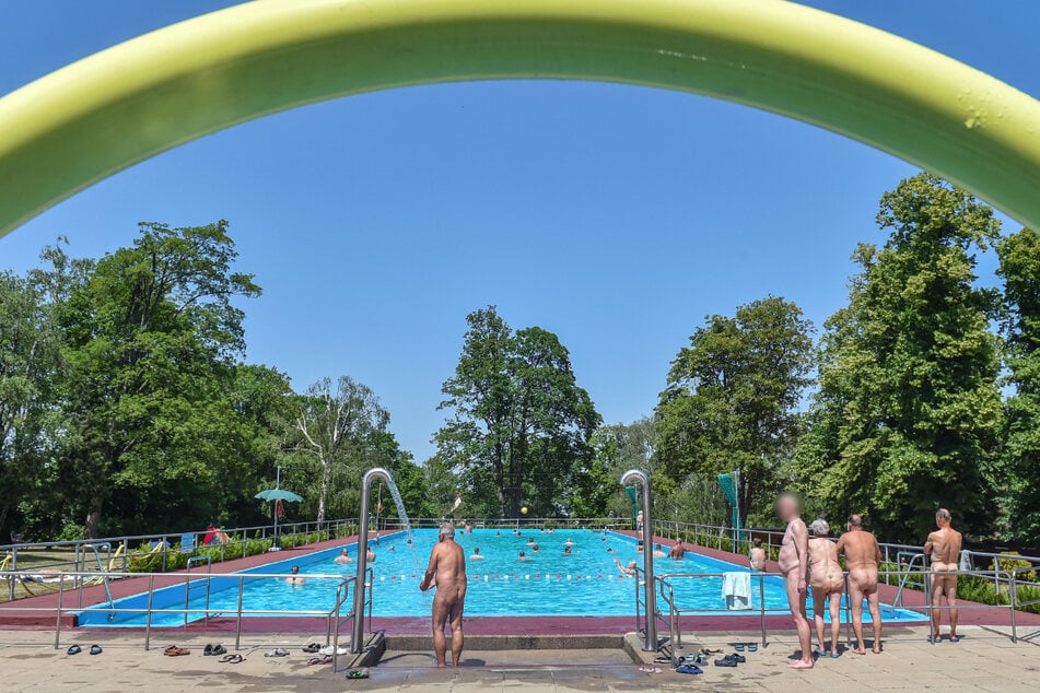 Das FKK-Bad Dölzschen hat Kultstatus.