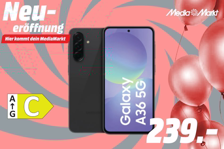 Samsung Galaxy A36 5G für 239 Euro.