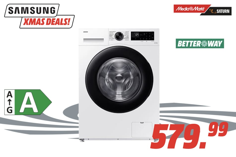 Samsung-Waschmaschine für 579,99 Euro.