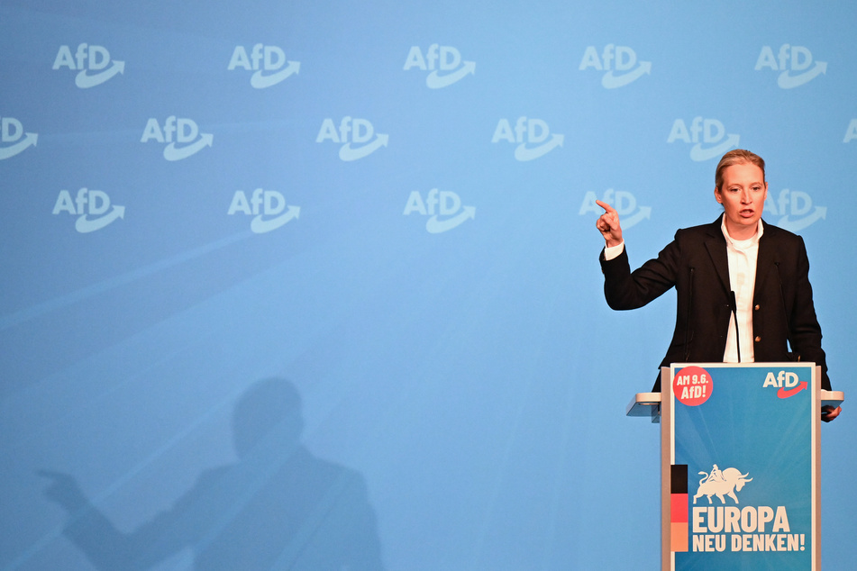 Angesichts der neusten Entwicklungen im Europa-Wahlkampf tobt AfD-Parteichefin Alice Weidel (45). (Archivbild)