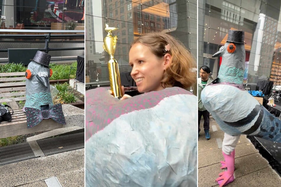 Congratulations to the supreme pigeon winner, @miriamflorence! (Honestly, who could resist that top hat plus a soft shoe solo? C'mon, now.)