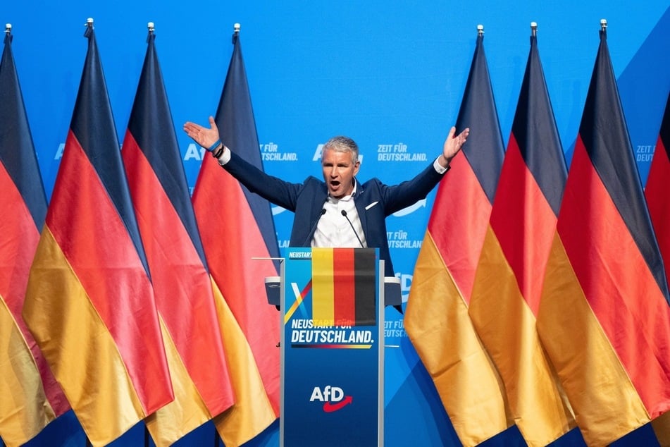 Thüringens AfD-Fraktionschef Björn Höcke hat auf dem Bundesparteitag großen Applaus geerntet.