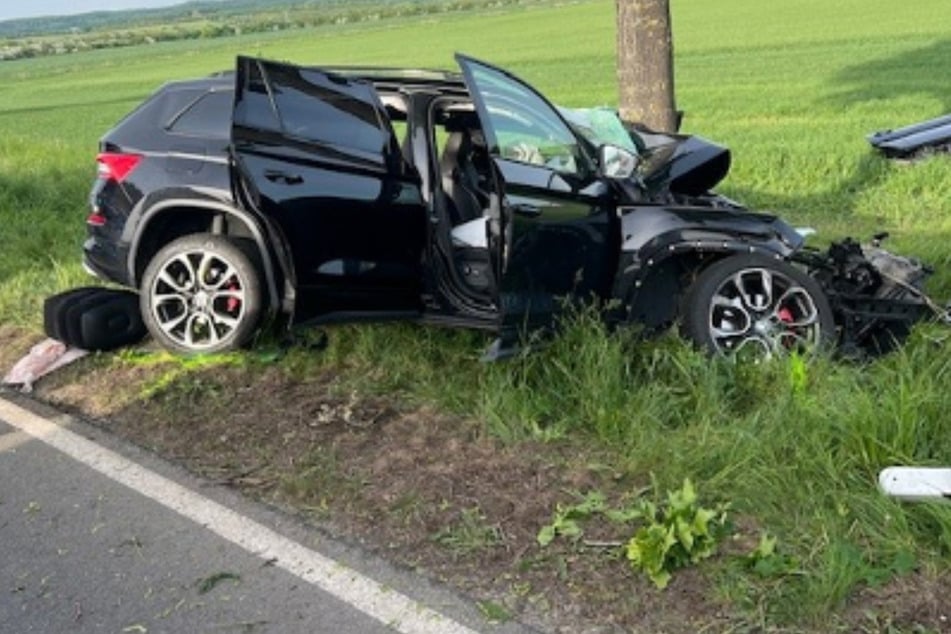Überhol-Crash im Harz: 35-Jähriger in Skoda eingeklemmt!