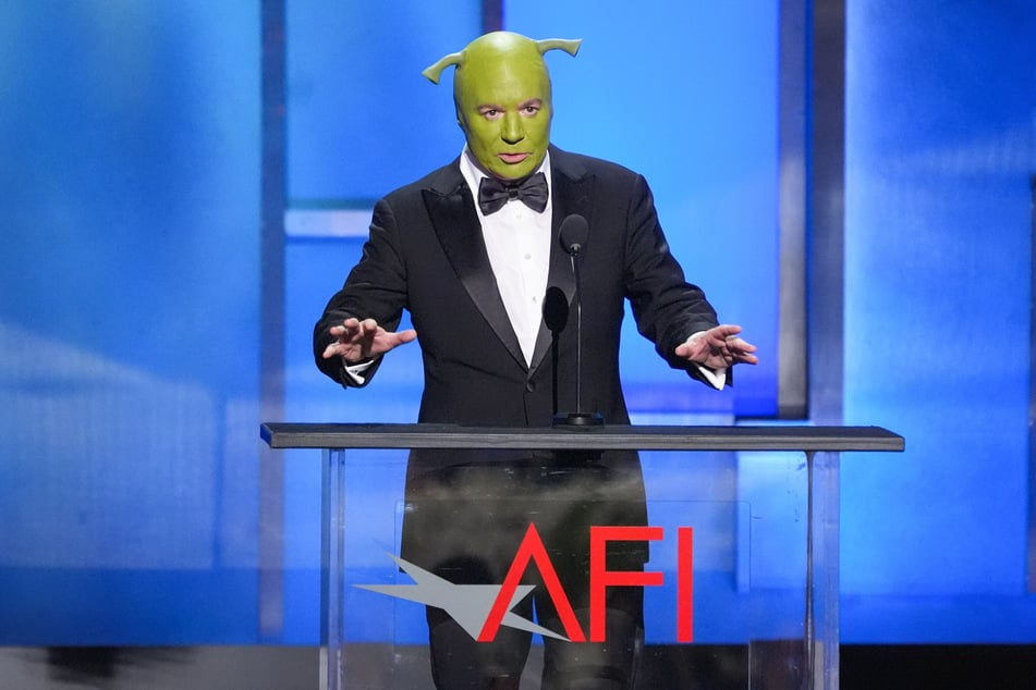 Mike Myers (62) sorgte für eine grüne Überraschung.