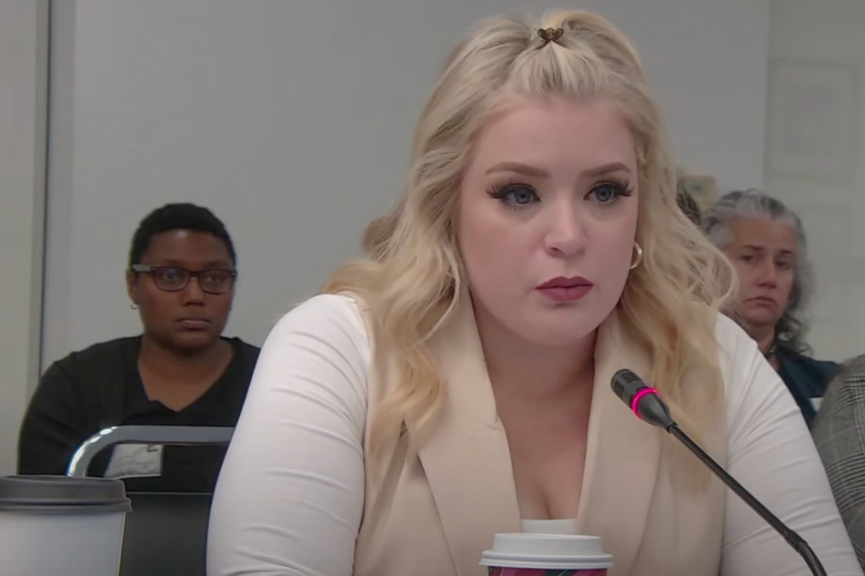 Kiersten Hogan testifies before the Inter-American Commission on Human Rights on her personal experience seeking reproductive health care after Texas enacted its six-week abortion ban.