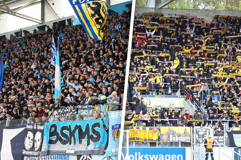 Im Stadion an der Gellertstraße herrscht bereits Pokal-Stimmung!