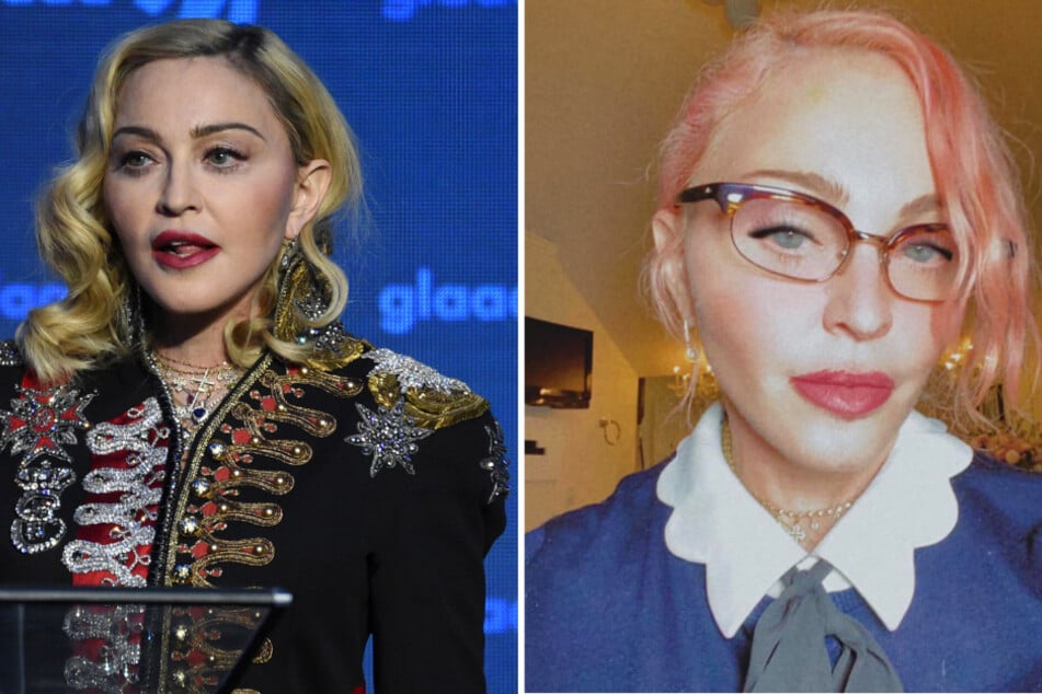 Wie sieht die denn aus? Pop-Ikone Madonna mit völlig ungewohntem Look