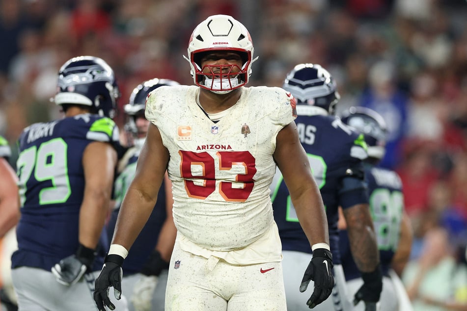 NFL-Ass Calais Campbell (39) trauert um seine Mutter.