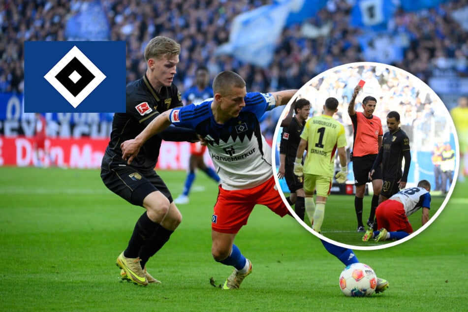 HSV sammelt nächsten Platzverweis und bleibt einsame Spitze