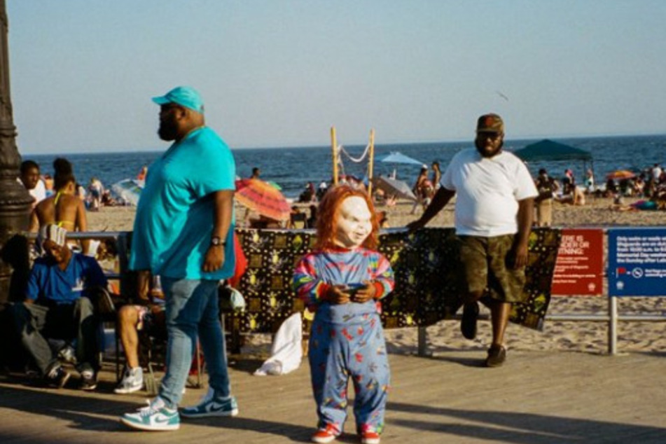 Am Samstag wurde Chucky im New Yorker Amüsierviertel Coney Island gesehen.