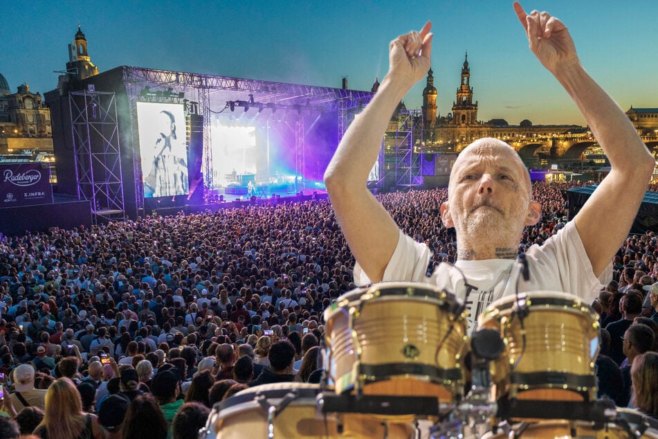Dresden: Rund 12.000 feiern bei ausverkauftem Moby-Konzert: Mit diesem Überraschungsgast hat keiner gerechnet