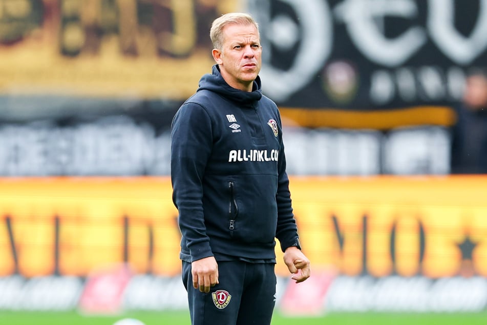 SGD-Coach Markus Anfang (48) befindet sich mit Dynamo Dresden im sportlichen Abwärtstrend.