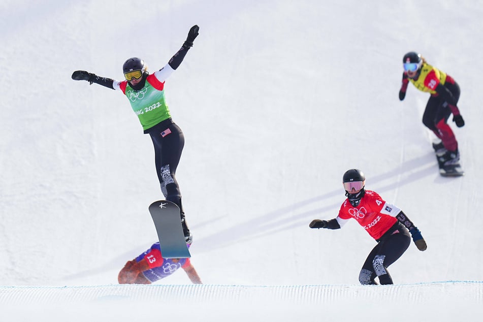 Jacobellis is the oldest American woman to win a Winter Games gold.