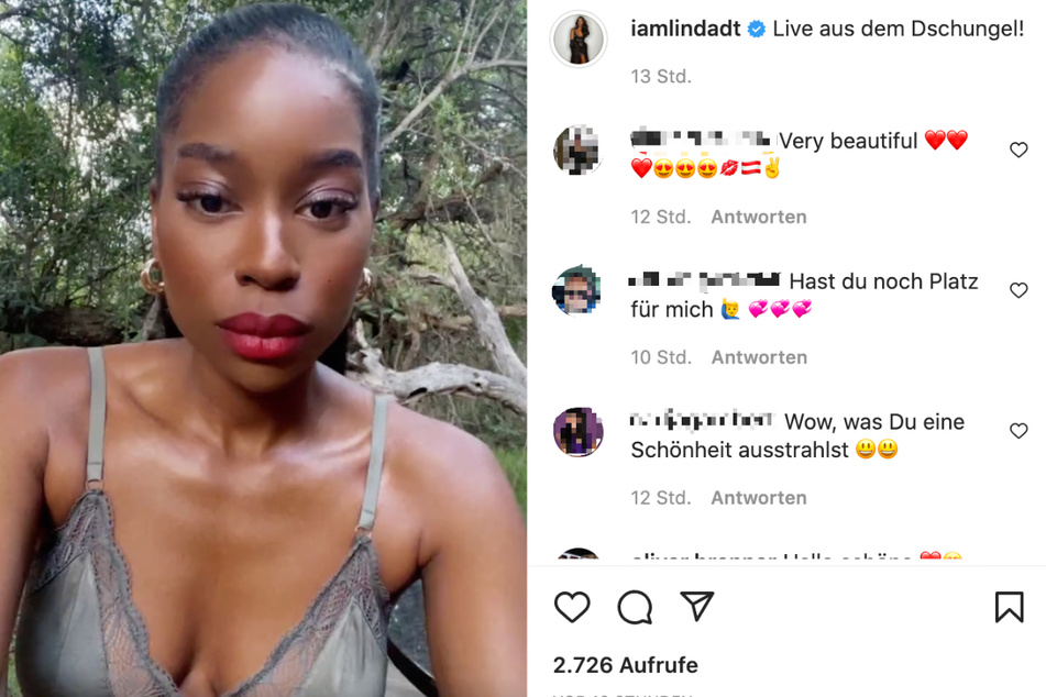 Am Sonntagabend wandte sich die 26-Jährige auf Instagram live an ihre rund 40.000 Follower. Später stellte sie das Video auf ihrem Account ein.