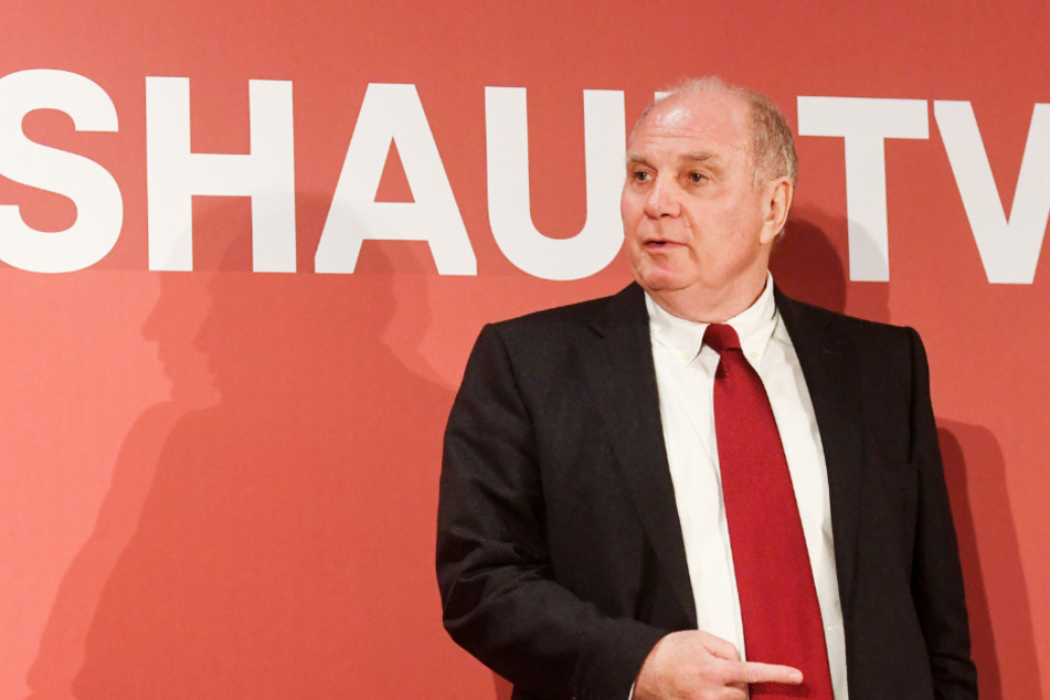 Uli Hoeneß (68), Ehrenpräsident des FC Bayern München.