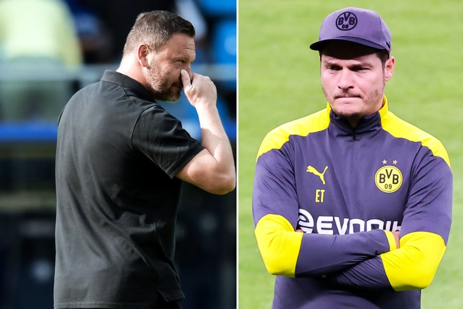 Hertha-Trainer Pal Dardai (45) stand nach dem verpatzten Saisonstart unter Druck. Edin Terzic (38) kann sich das Traineramt bei Hertha BSC offenbar nicht vorstellen.