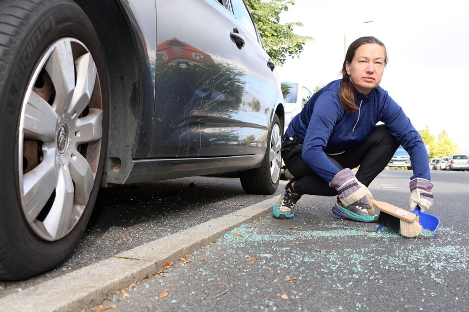 Dresden: "Wirklich schockierend": Böses Erwachen für Autofahrer in Dresden-Plauen
