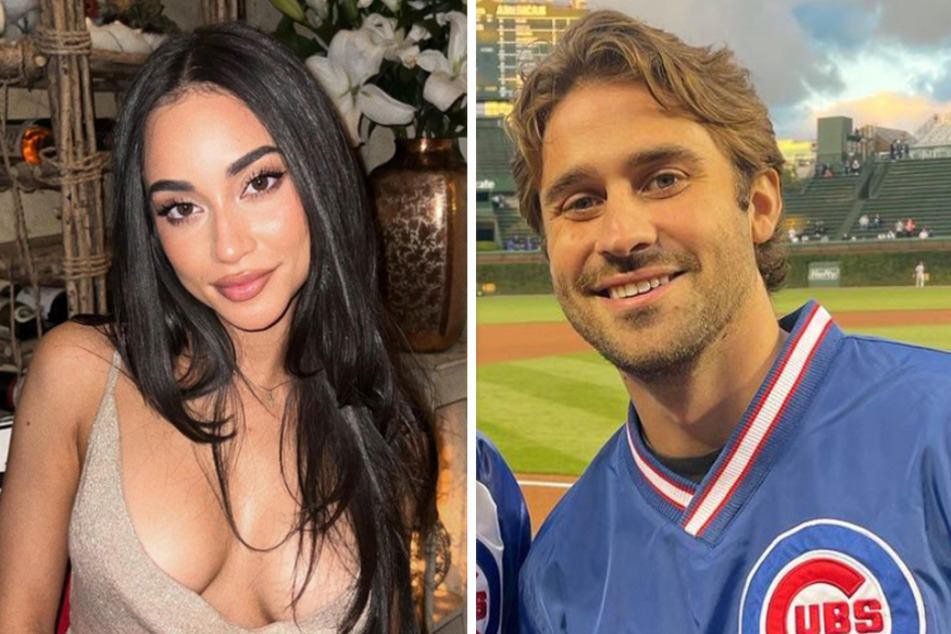 Victoria Fuller (l) and Greg Grippo had no shame in their questionable relationship game on part two of Bachelor in Paradise's season 8 finale.