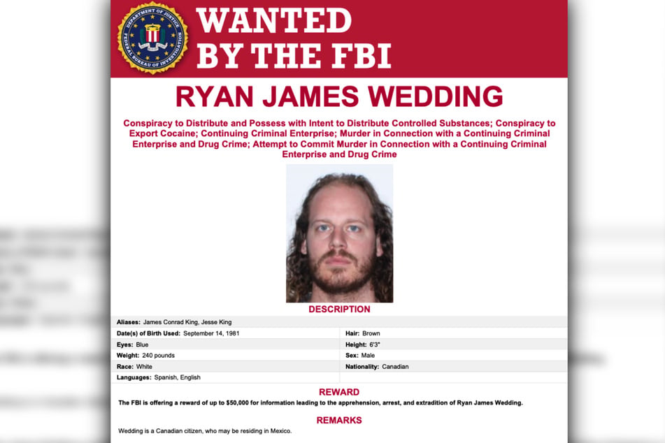 Das FBI sucht nach dem ehemaligen Olympia-Teilnehmer Ryan Wedding.