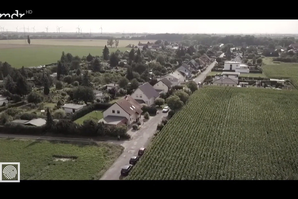 Tatort: Die Schkeuditzer Straße im Landsberger Ortsteil Gollma.