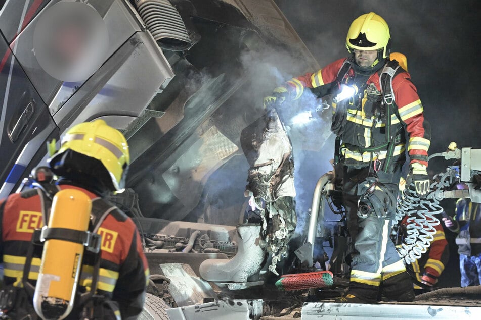 Milchtanker kommt frisch aus der Werkstatt und fängt Feuer: Wurde bei der Reparatur etwas übersehen?