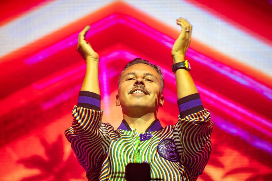 Ein Weltstar aus Dresden: Tino Piontek (44) alias Purple Disco Machine.