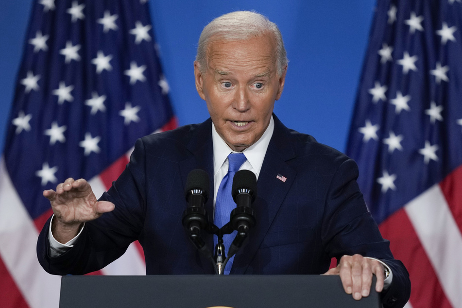 US-Präsident Joe Biden (81) leistete sich einen ungünstigen Fauxpas.