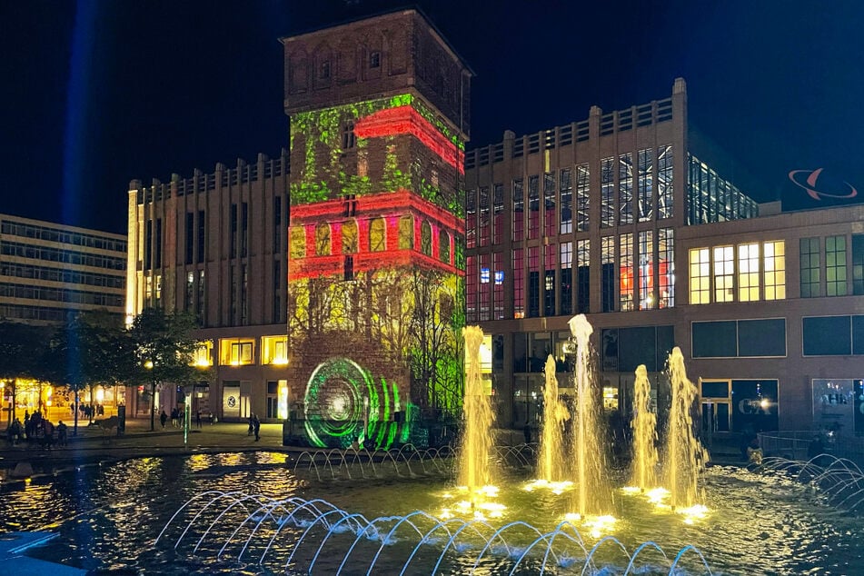 Mit dieser Spendenaktion der Sparkasse Chemnitz soll das Lichtkunstfestival finanziert werden.