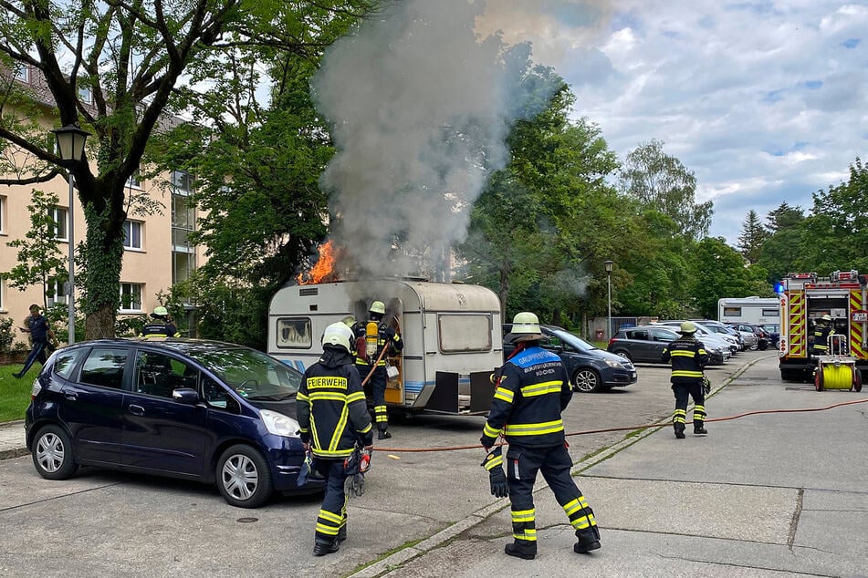 Die Feuerwehr konnte den Brand binnen weniger Minuten löschen.