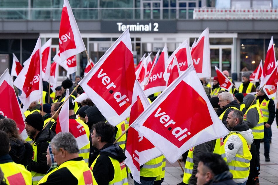 Am Flughafen München wird am Montag gestreikt. (Archivbild)