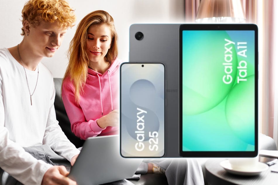 Zwei Geschenke in einem Paket: Samsung Galaxy S25 und Tab A11 gratis