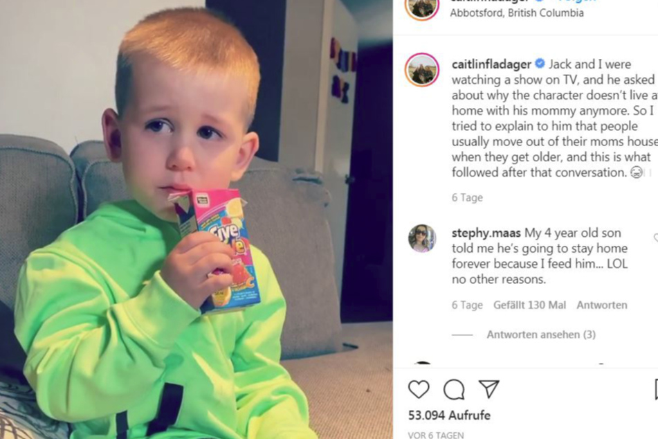 Jack standen die Tränen in den Augen.