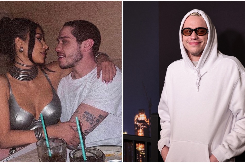 Pete Davidson may have removed his sweet tattoo tribute to his ex-girlfriend Kim Kardashian.