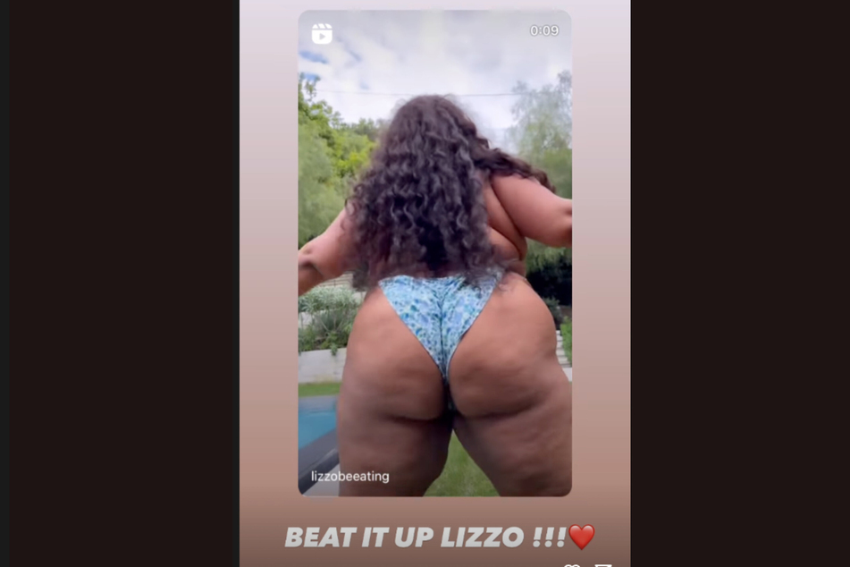 Lizzo shared a video of her dancing to Cardi B's new song Bongos, but not everyone is a fan.