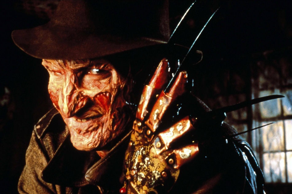 Robert Englund plays the supernatural villain Freddy Krueger in the 1984 film, A Nightmare on Elm Street.