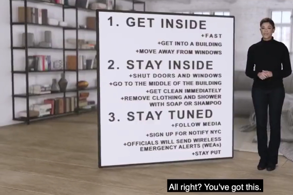 New York City releases a new PSA on what to do in case of a nuclear attack