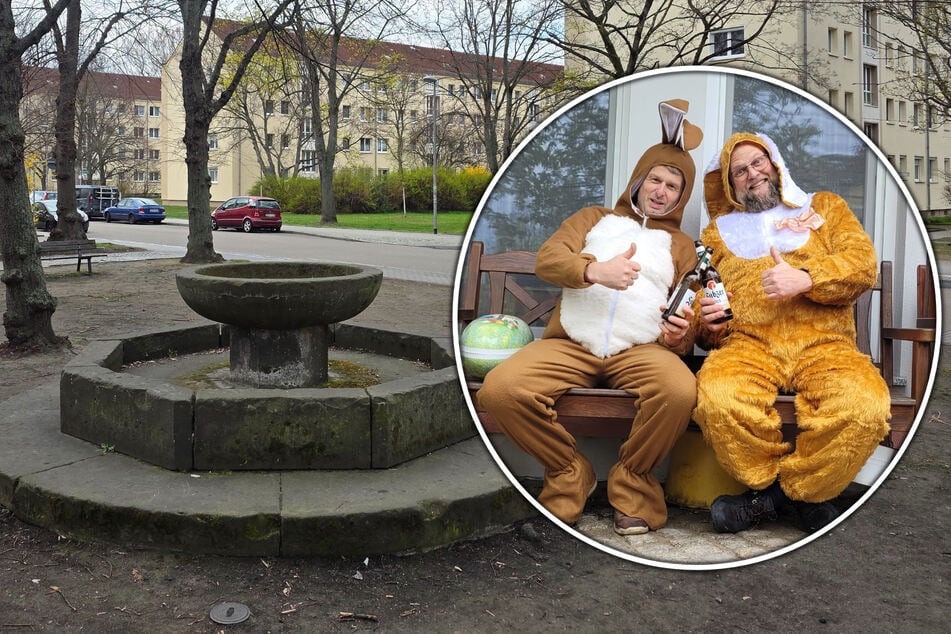 Dresden: Im Hasenkostüm: Dresdner Politiker lädt zu Oster-Offensive für Übigauer Platz ein