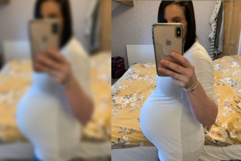 Über Instagram ließ die Mutter Fans an dem Verlauf der Schwangerschaft teilhaben.