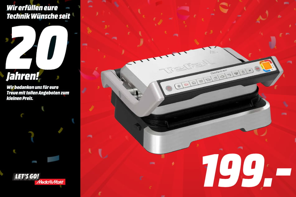 Tefal-Kontaktgrill für 199 Euro.