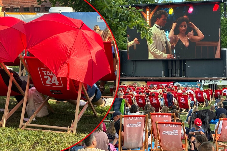 "Echtes Sommerfeeling": So schön war das TAG24-Sommerkino in Magdeburg