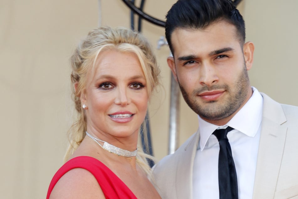 Sam Asghari (r.) said his marriage to Britney Spears was "very real" after the pop star admitted he felt like a "distraction" for her.