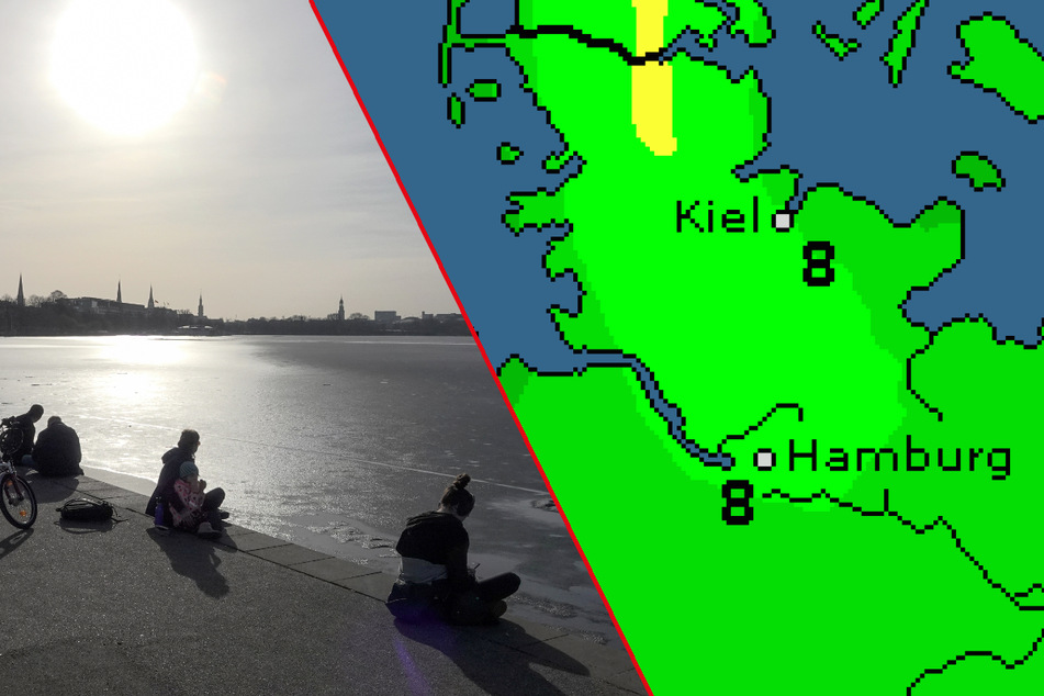 Wetter in Hamburg: Winter bricht Rekorde, Tief "Dieter" bringt Umschwung