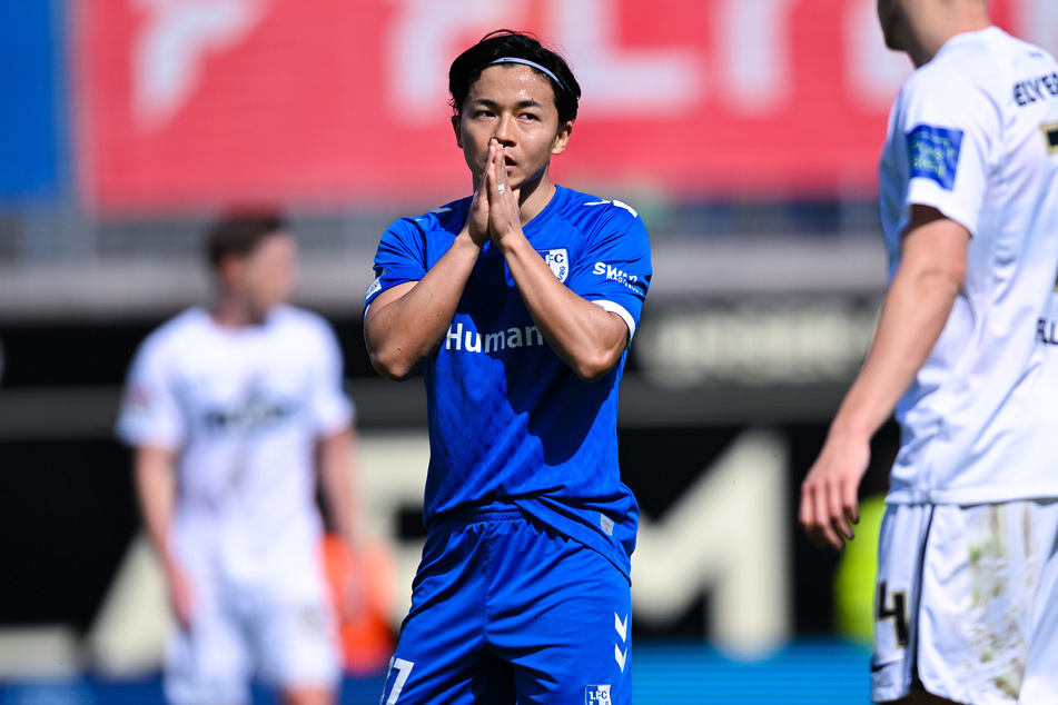 Magdeburgs Tatsuya Ito (26) brachte gegen den SV Elversberg wenigstens ein klein wenig Schwung in die Partie.