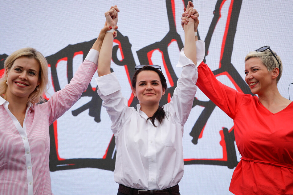 Der Karlspreis 2022 geht an drei Bürgerrechtlerinnen aus Belarus.